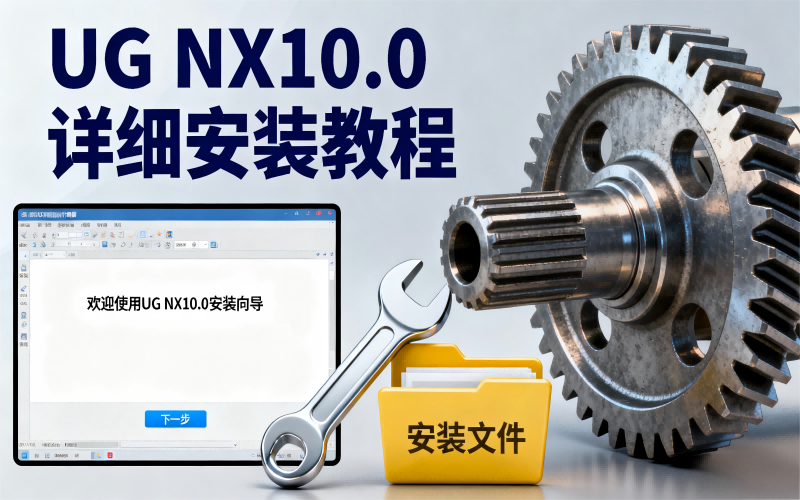 UG NX10.0 详细安装教程+软件安装包获取