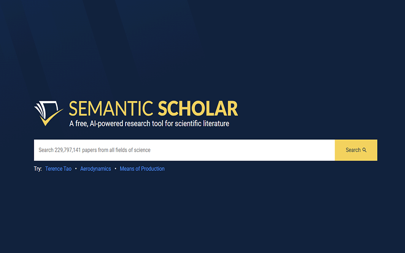 SemanticScholar 免费学术搜索引擎