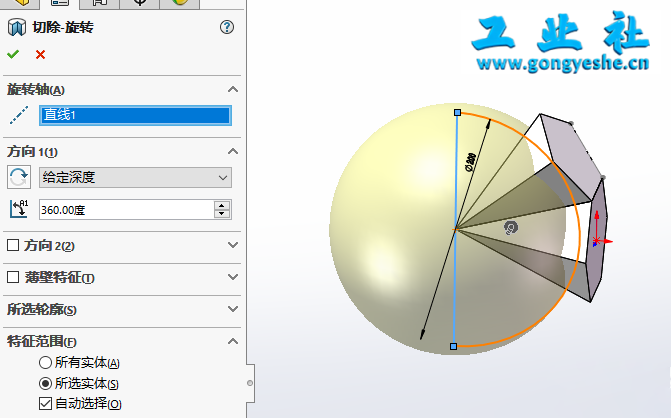 SolidWorks经典建模练习：足球的绘制详解